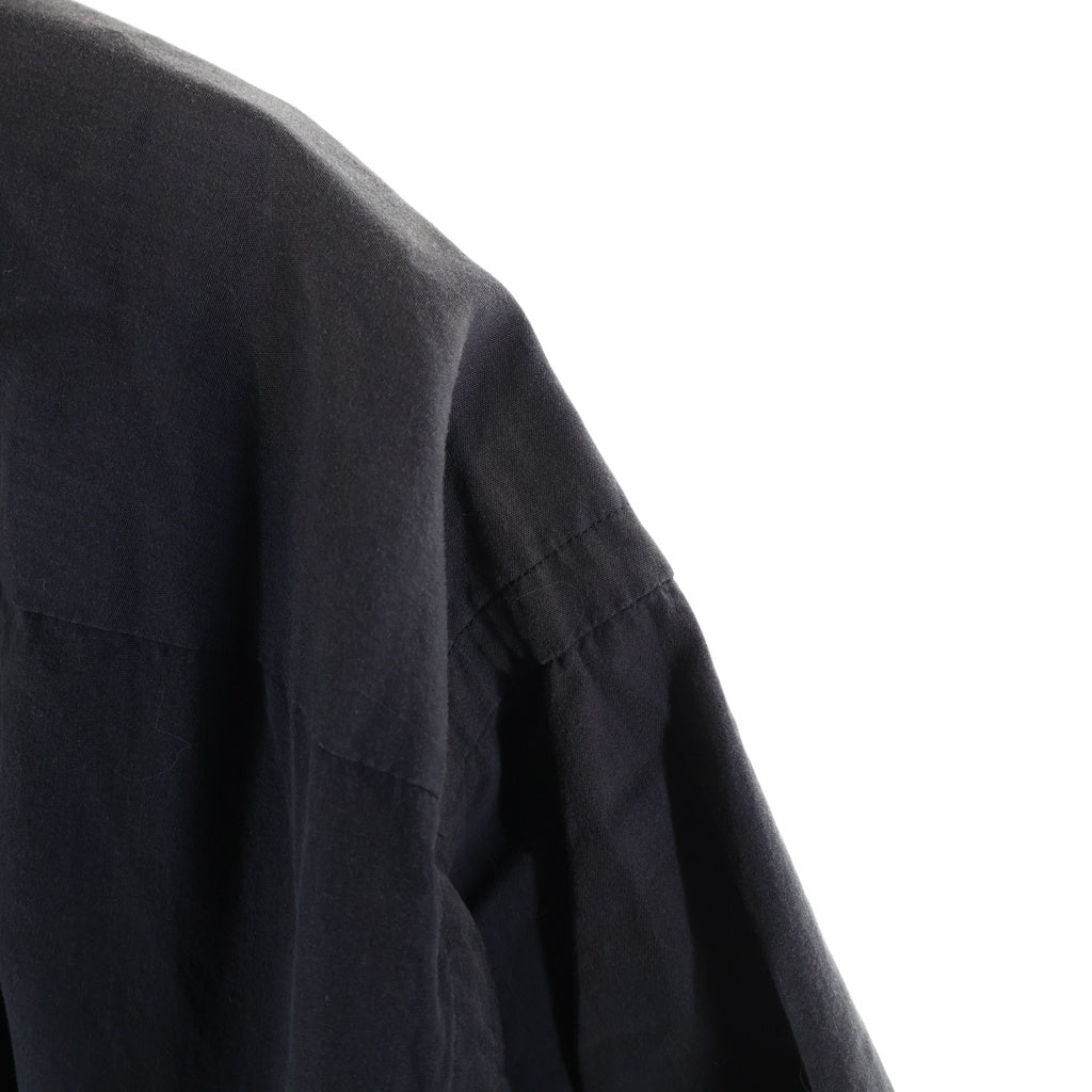 COMOLI(コモリ) 20SS COMOLI SHIRTS コモリシャツ コットン 長袖シャツ ブラック R01-02001
