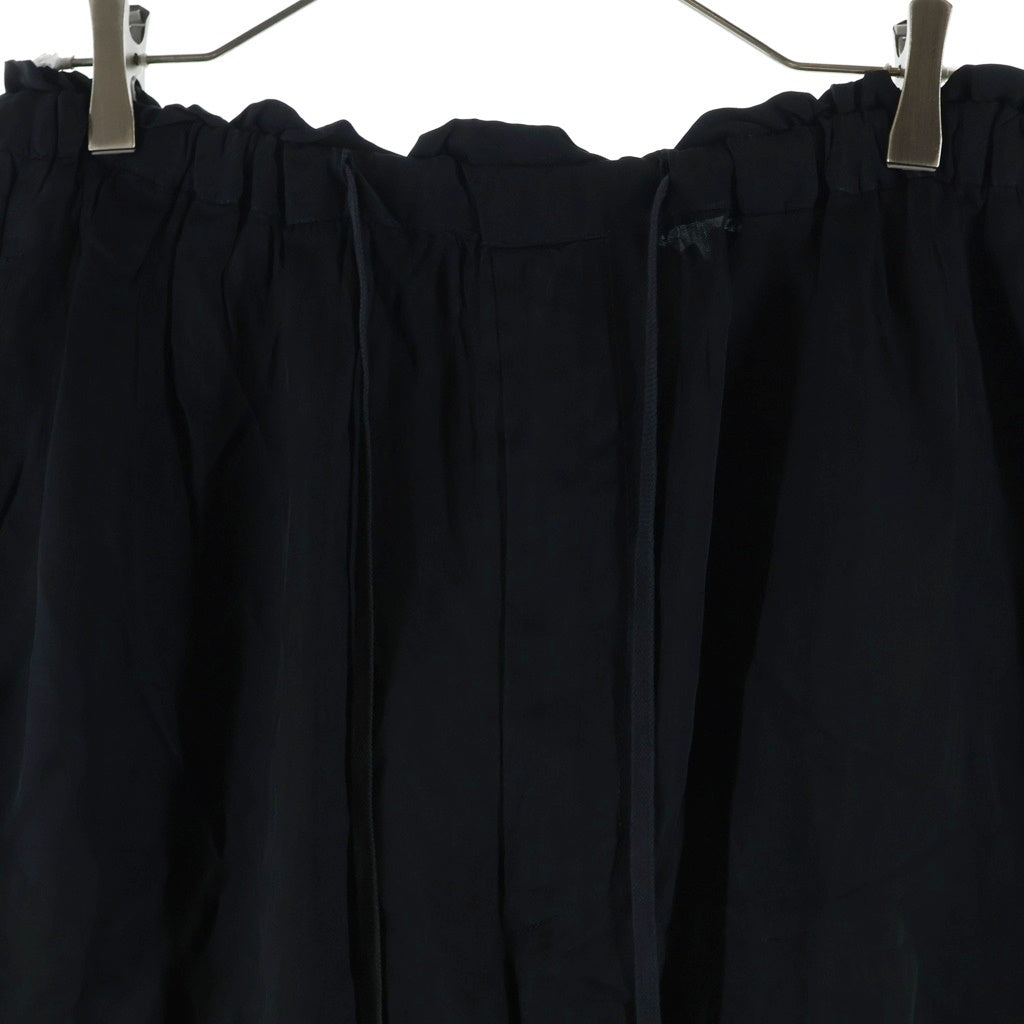 RAINMAKER(レインメーカー) 23SS BRAIDED TRIM DOUGI PANTS ブレイデッド トリム ドウギ 道着 パンツ ブラック RM231-050