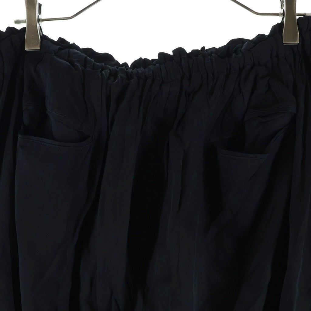 RAINMAKER(レインメーカー) 23SS BRAIDED TRIM DOUGI PANTS ブレイデッド トリム ドウギ 道着 パンツ ブラック RM231-050