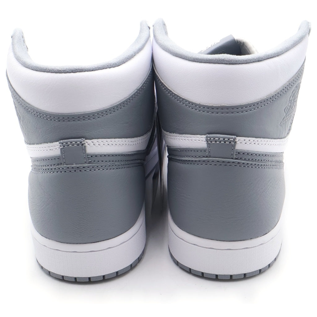 NIKE(ナイキ) AIR JORDAN1 RETRO HIGH OG STEALTH 555088-037 エアジョーダン1 ステルス ハイカットスニーカー グレー/ホワイト US12/30cm