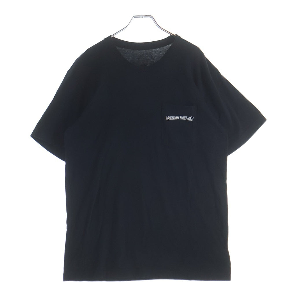 CHROME HEARTS(クロムハーツ) BACK ARCH USA LOGO TEE バックアーチ USAロゴ 半袖Tシャツ カットソー ブラック