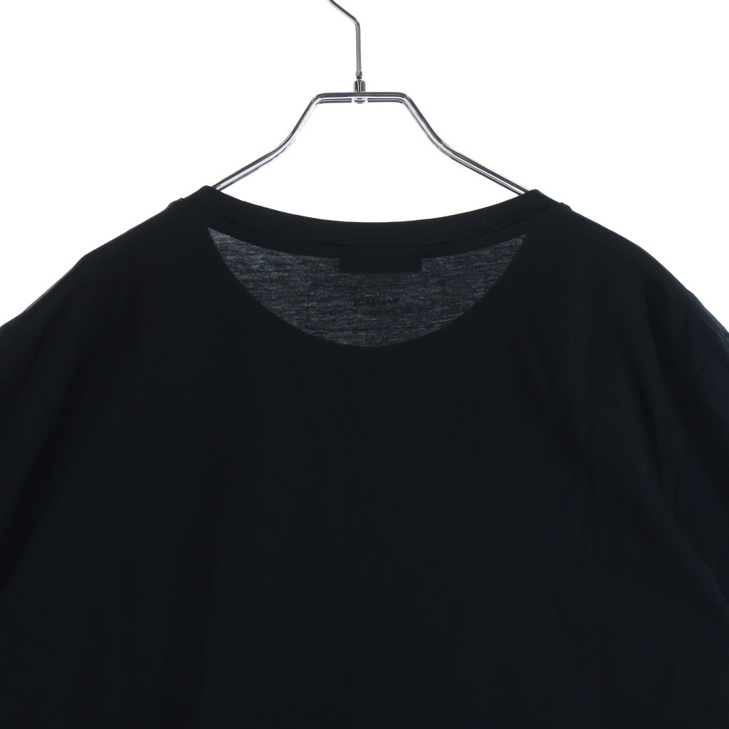 BALMAIN(バルマン) レインボーロゴ 半袖Tシャツ ブラック 1601I309