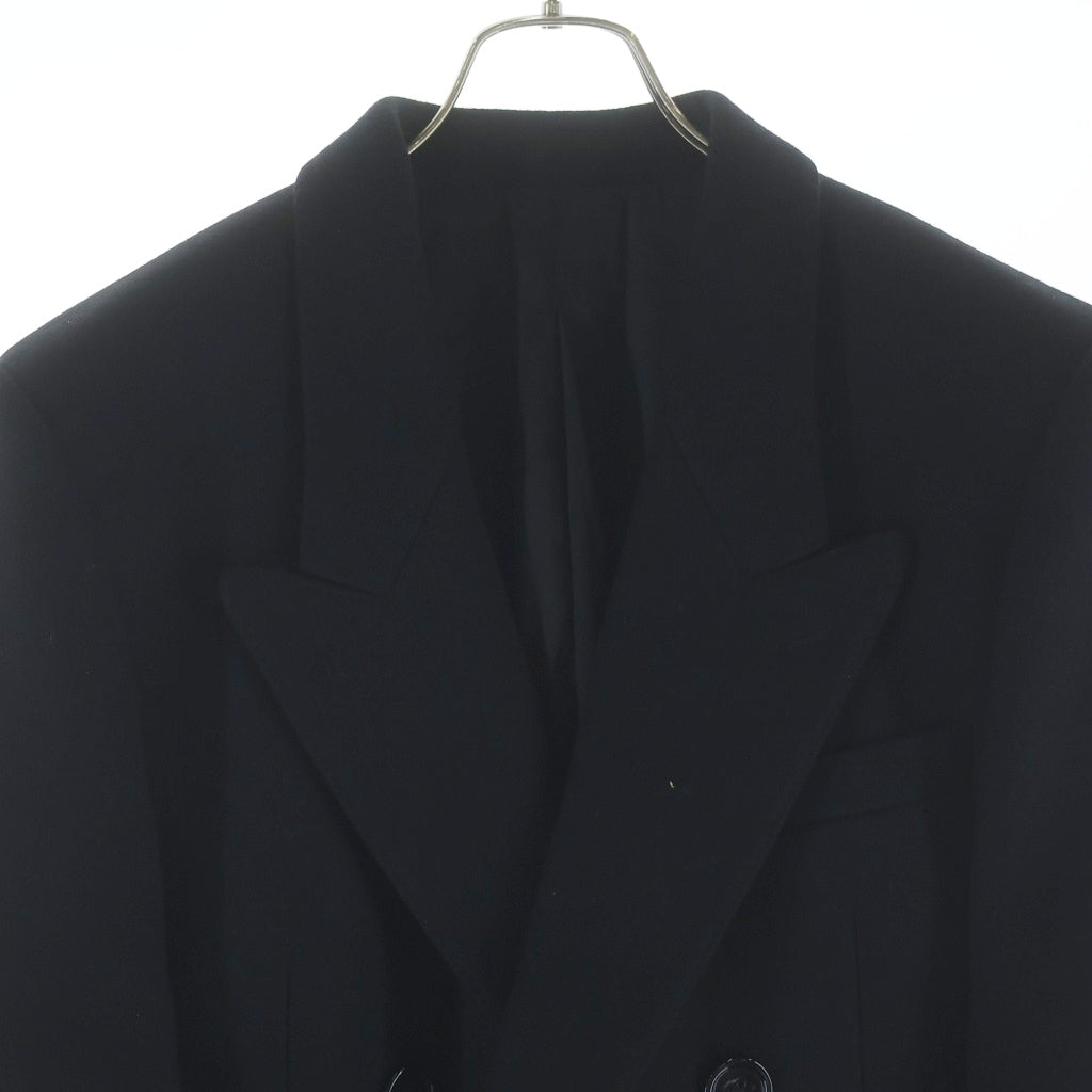 CELINE(セリーヌ) Wool Chester Coat ダブルブレス ウールチェスターコート ブラック 2M691863C