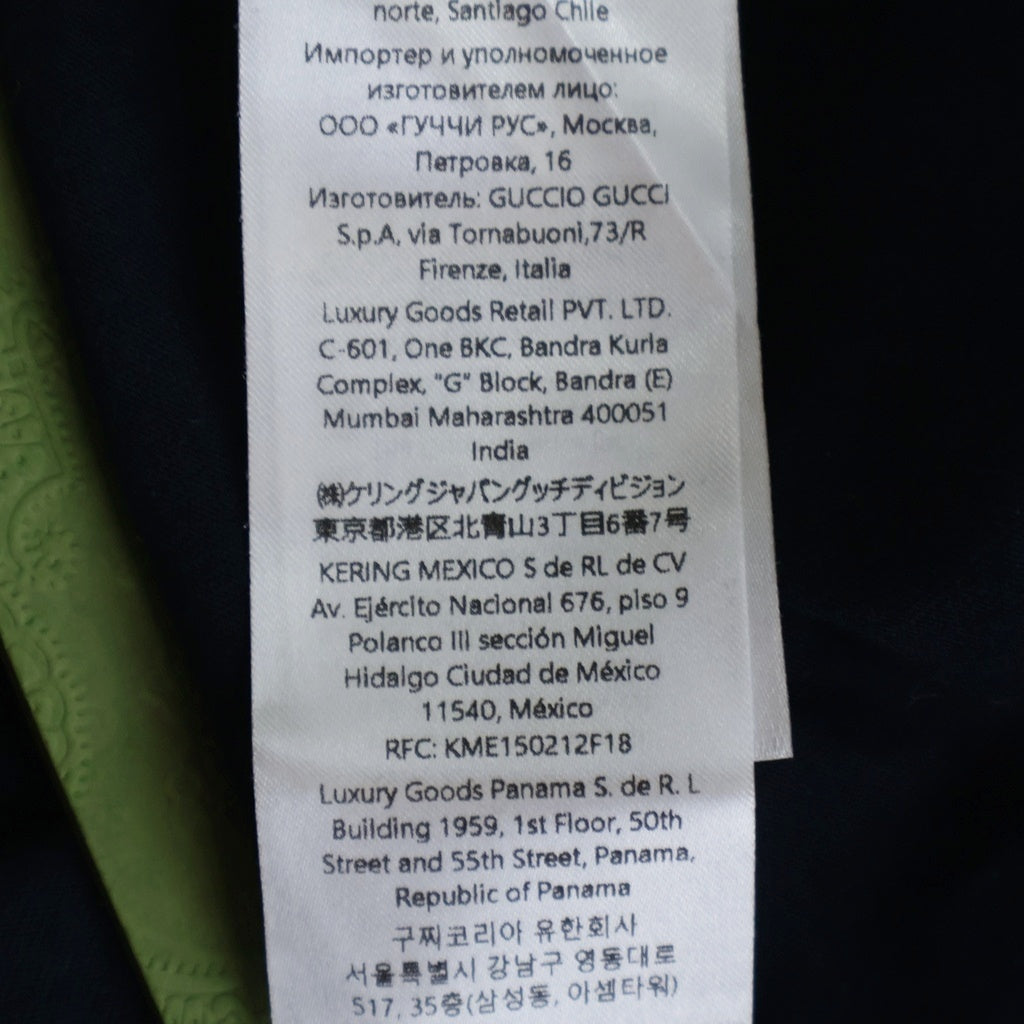 GUCCI(グッチ) FIRENZE 1921 PRINT TEE フィレンツェ プリントデザイン クルーネック半袖Tシャツカットソー ブラック 616036 XJD7T