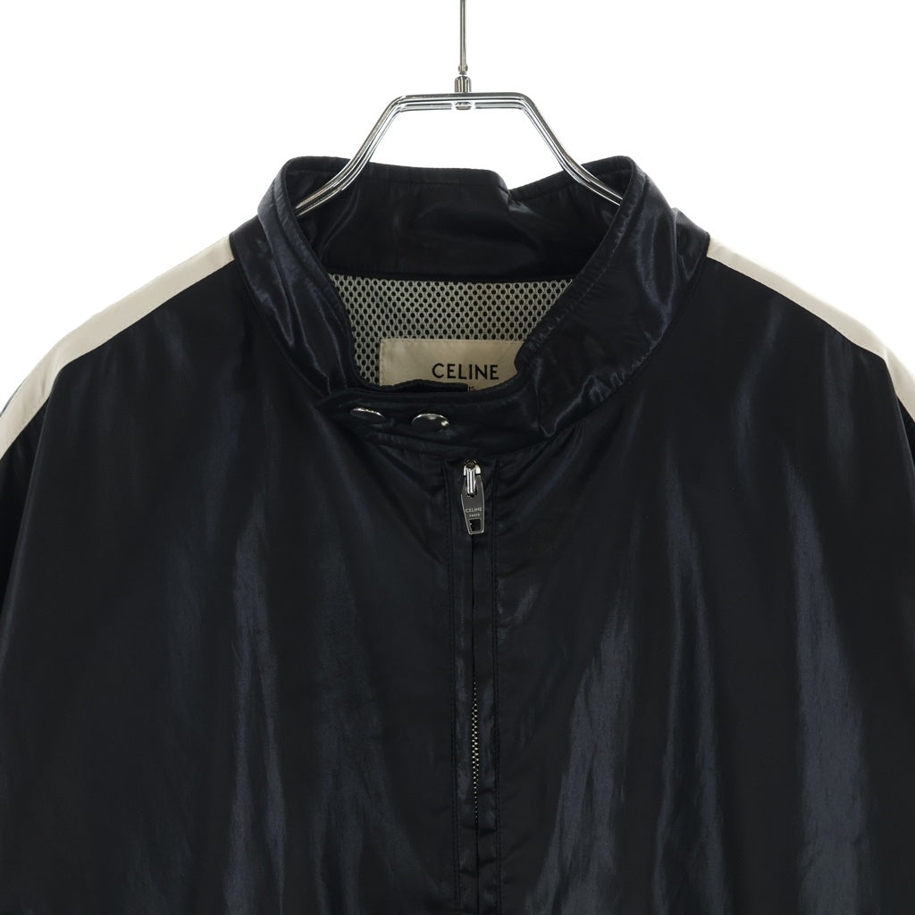 CELINE(セリーヌ) ダッシュスノー ブルゾン ジップアップ 軽量 ナイロンジャケット ブラック 2W94B941V.38OW