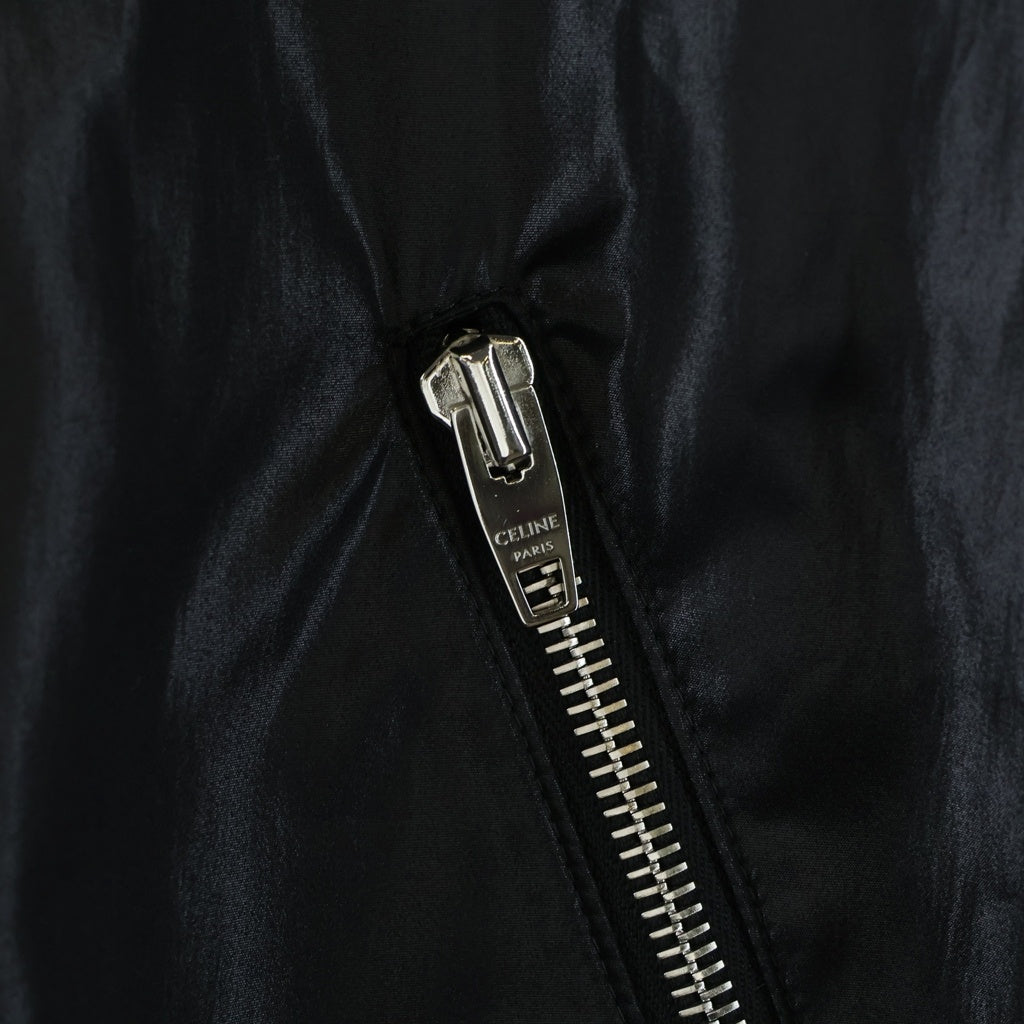 CELINE(セリーヌ) ダッシュスノー ブルゾン ジップアップ 軽量 ナイロンジャケット ブラック 2W94B941V.38OW