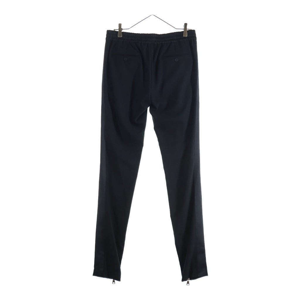 BALMAIN(バルマン) 裾ジップ タキシードパンツ ブラック W8H5204T100