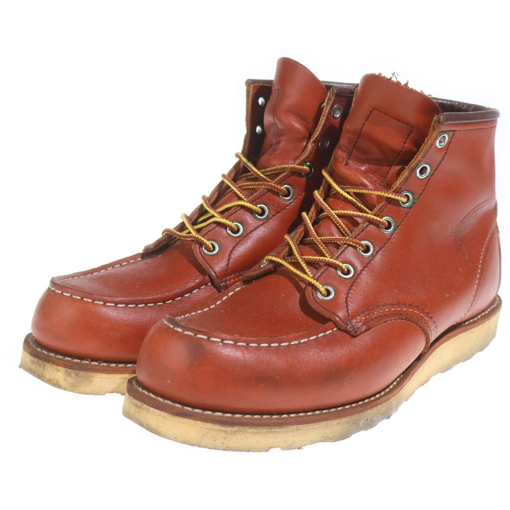 RED WING(レッド ウイング) 8875 6インチ クラシックモック レザー レースアップ ショート ブーツ ブラウン