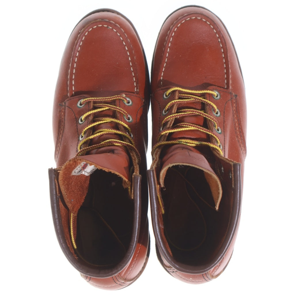 RED WING(レッド ウイング) 8875 6インチ クラシックモック レザー レースアップ ショート ブーツ ブラウン