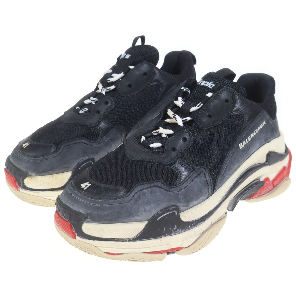 BALENCIAGA(バレンシアガ) TRIPLE S トリプルS ダッド ローカットスニーカー ブラック