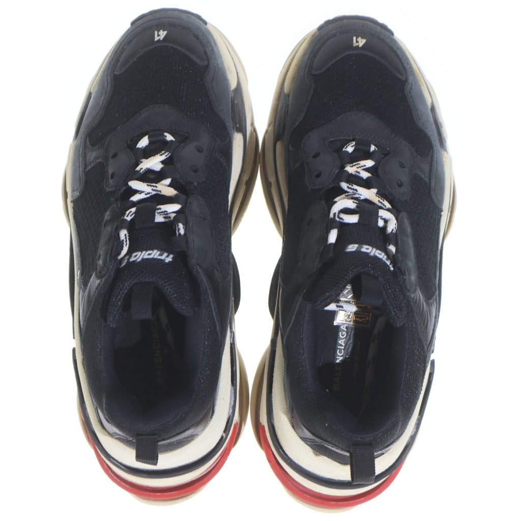 BALENCIAGA(バレンシアガ) TRIPLE S トリプルS ダッド ローカットスニーカー ブラック