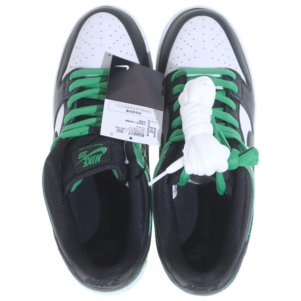 NIKE SB(ナイキエスビー) DUNK LOW PRO BQ6817-302 ダンク プロ ローカットスニーカー ホワイト/グリーン US9/27cm