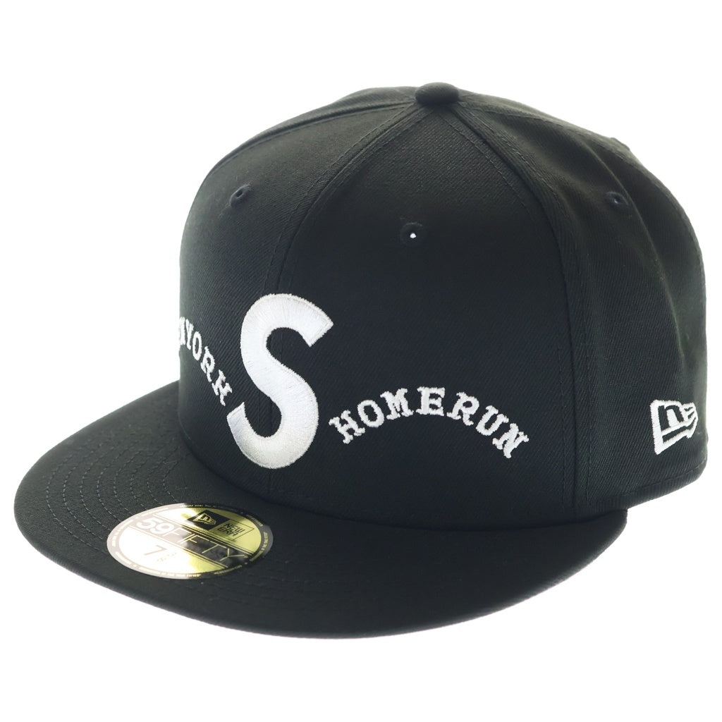 SUPREME(シュプリーム) 25SS ×NEW ERA Homerun S Logo Baseball Cap ニューエラ ホームランSロゴ ベースボールキャップ ブラック