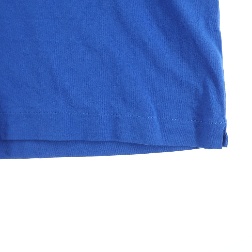 OFF-WHITE(オフホワイト) 24SS ナンバリング ロゴ プリントクルーネック 半袖Tシャツカットソーブルー OMAA120S24JER008