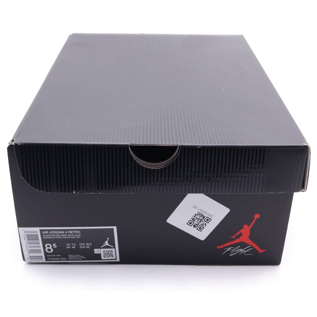 NIKE(ナイキ) AIR JORDAN 4 RETRO RARE AIR FV5029-003 エア ジョーダン 4 レトロ レア エア ハイカットスニーカー ブラック US8.5/26.5cm