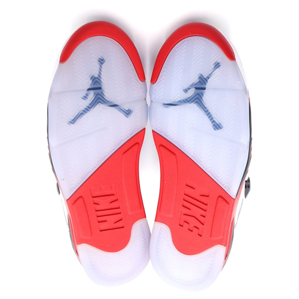 NIKE(ナイキ) AIR JORDAN 5 RETRO OG HQ7978-101 エアジョーダン 5 レトロ ハイカットスニーカー ホワイト/レッド US9/27cm