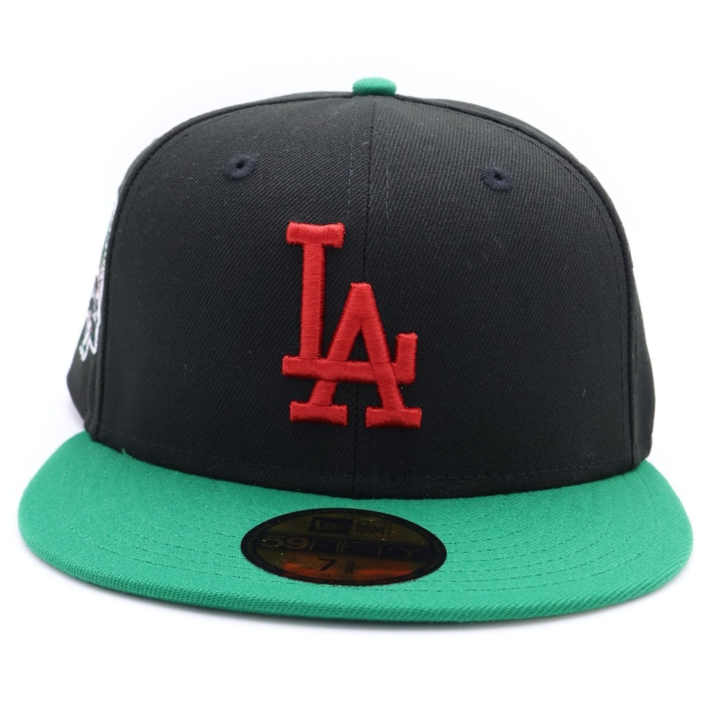 UNION(ユニオン) ×New Era Los Angeles Dodgers ニューエラ ロサンゼルスドジャース ベースボールキャップ 帽子 ブラック/グリーン