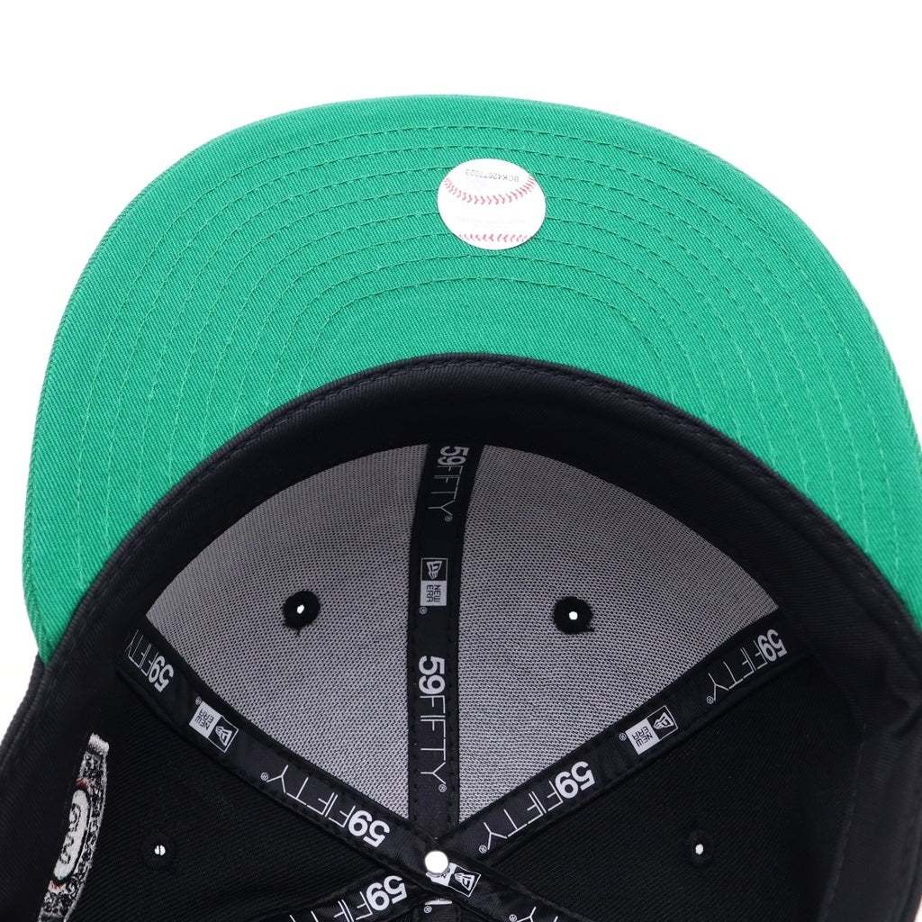 UNION(ユニオン) ×New Era Los Angeles Dodgers ニューエラ ロサンゼルスドジャース ベースボールキャップ 帽子 ブラック/グリーン