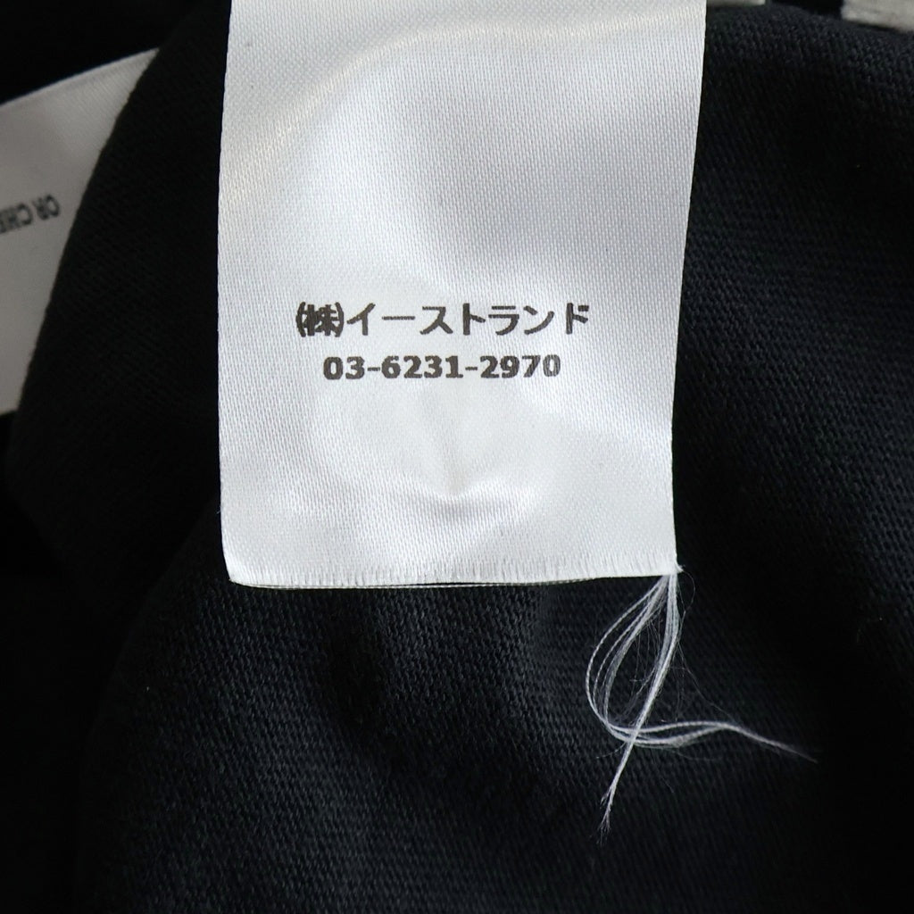 OFF-WHITE(オフホワイト) ×MLB CHICAGO WS SS TEE シカゴ ユーズド加工 半袖Tシャツ カットソー ブラック OMAA027G21JER006