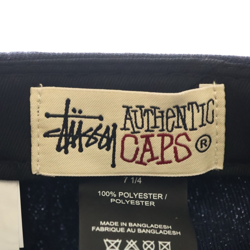 STUSSY(ステューシー) ×New Era 59FIFTY ニューエラ ニューヨーク ベースボールキャップ 帽子 ネイビー