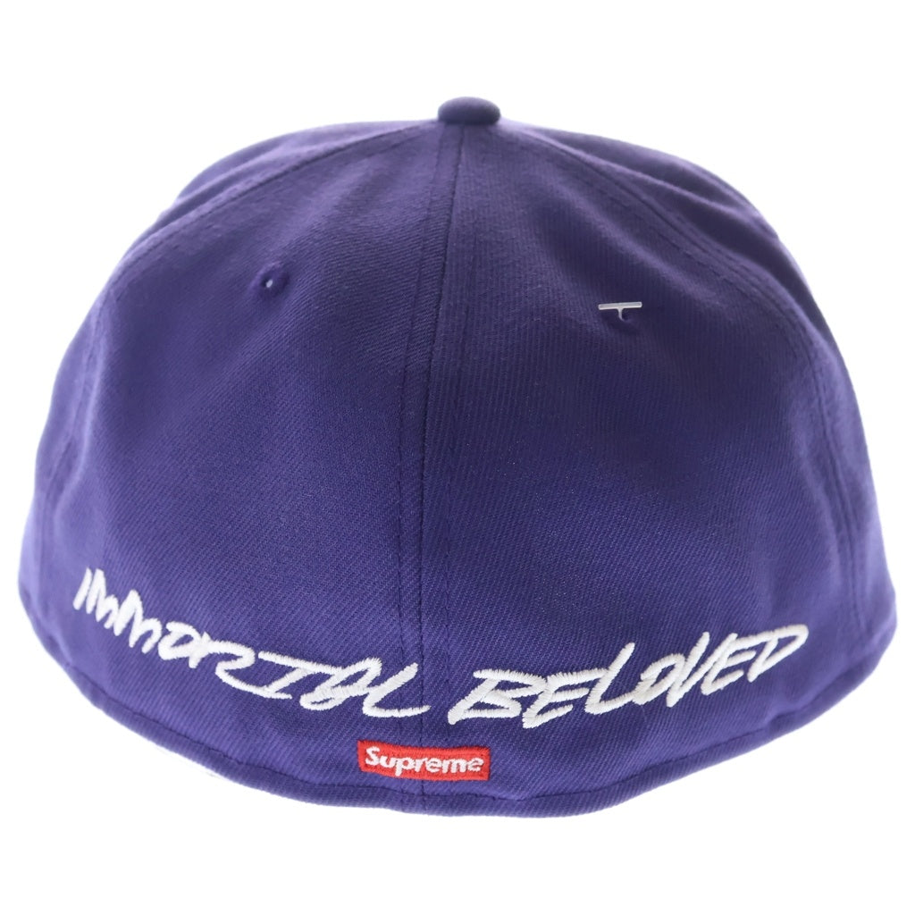 SUPREME(シュプリーム) ×NEW ERA Futura Cap ニューエラ フューチュラ ベースボール キャップ 帽子 パープル