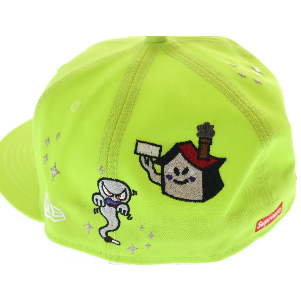 SUPREME(シュプリーム) 22SS ×New Era Characters S Logo ニューエラ キャラクターズ Sロゴ ベースボールキャップ 帽子 イエロー