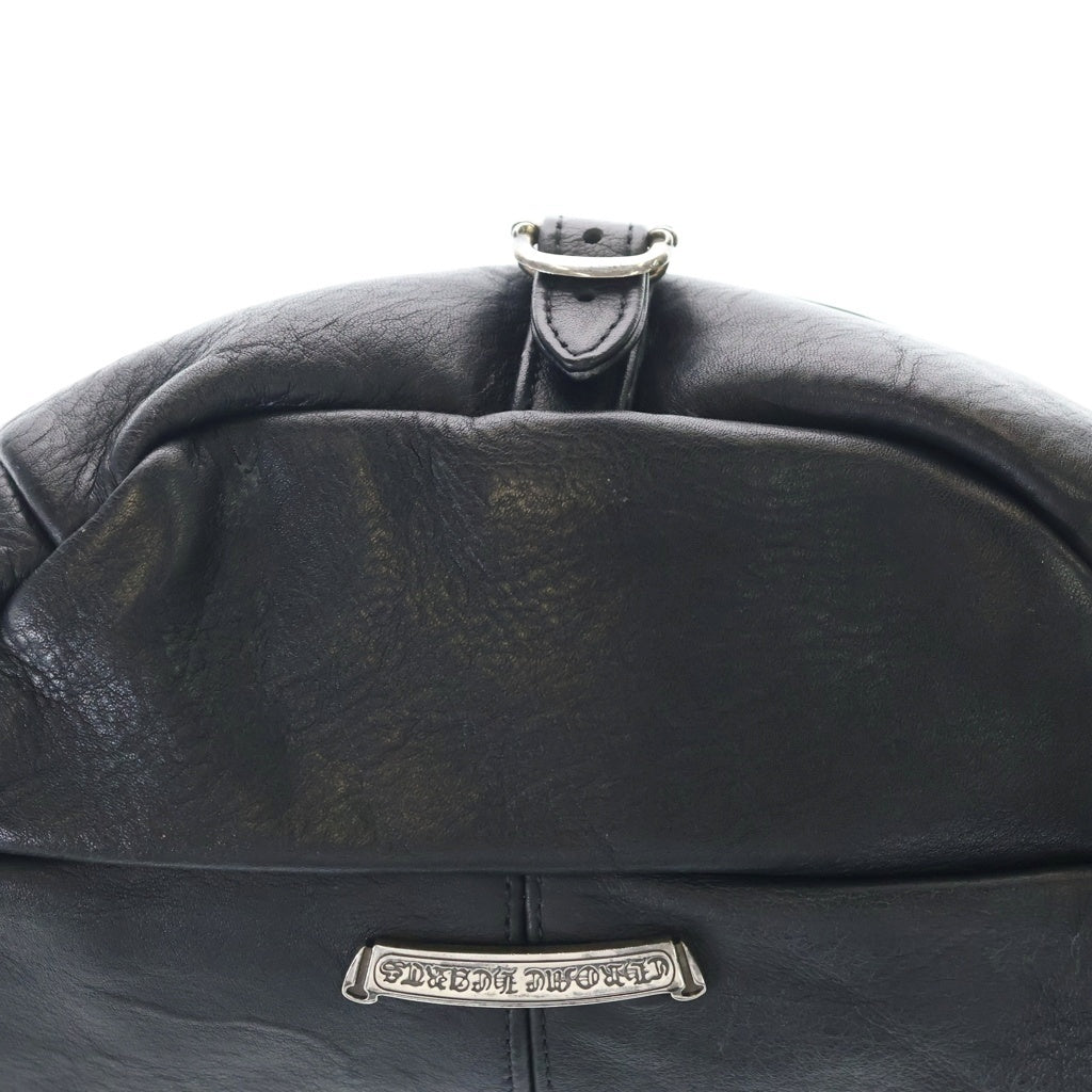 CHROME HEARTS(クロムハーツ) #1 SNAT PACK スナットパック ダガージップ ガンスリンガーベルト レザーウエストバッグ ブラック