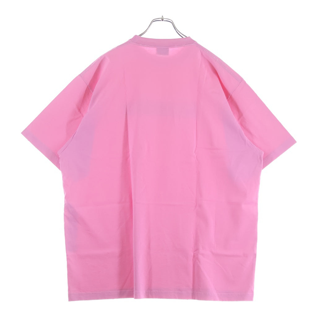 BALENCIAGA(バレンシアガ) ロゴ ダメージ加工 オーバーサイズ 半袖T