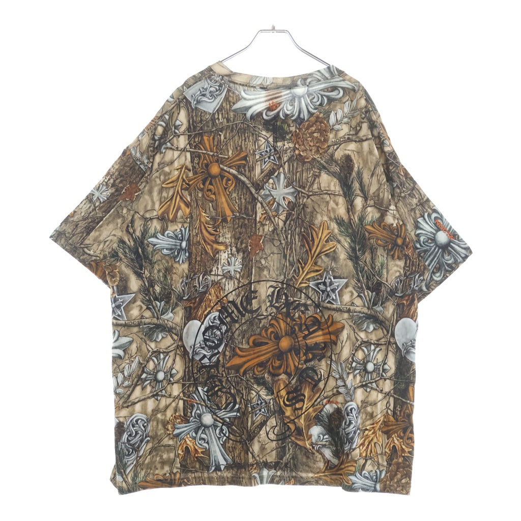 CHROME HEARTS(クロムハーツ) ×NIKE×NOCTA DRAKE ナイキ ノクタ ドレイク クルーネック半袖Tシャツ カットソー ブラウン HJ6902-902