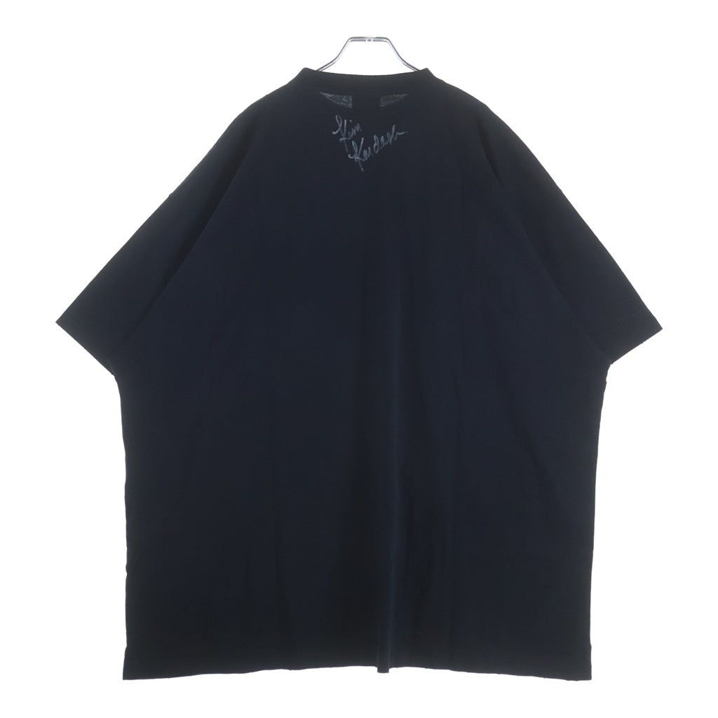 BALENCIAGA(バレンシアガ) Kim Kardashian キムカーダシアン オーバーサイズ 半袖Tシャツ ブラック 831305 TSVJ8