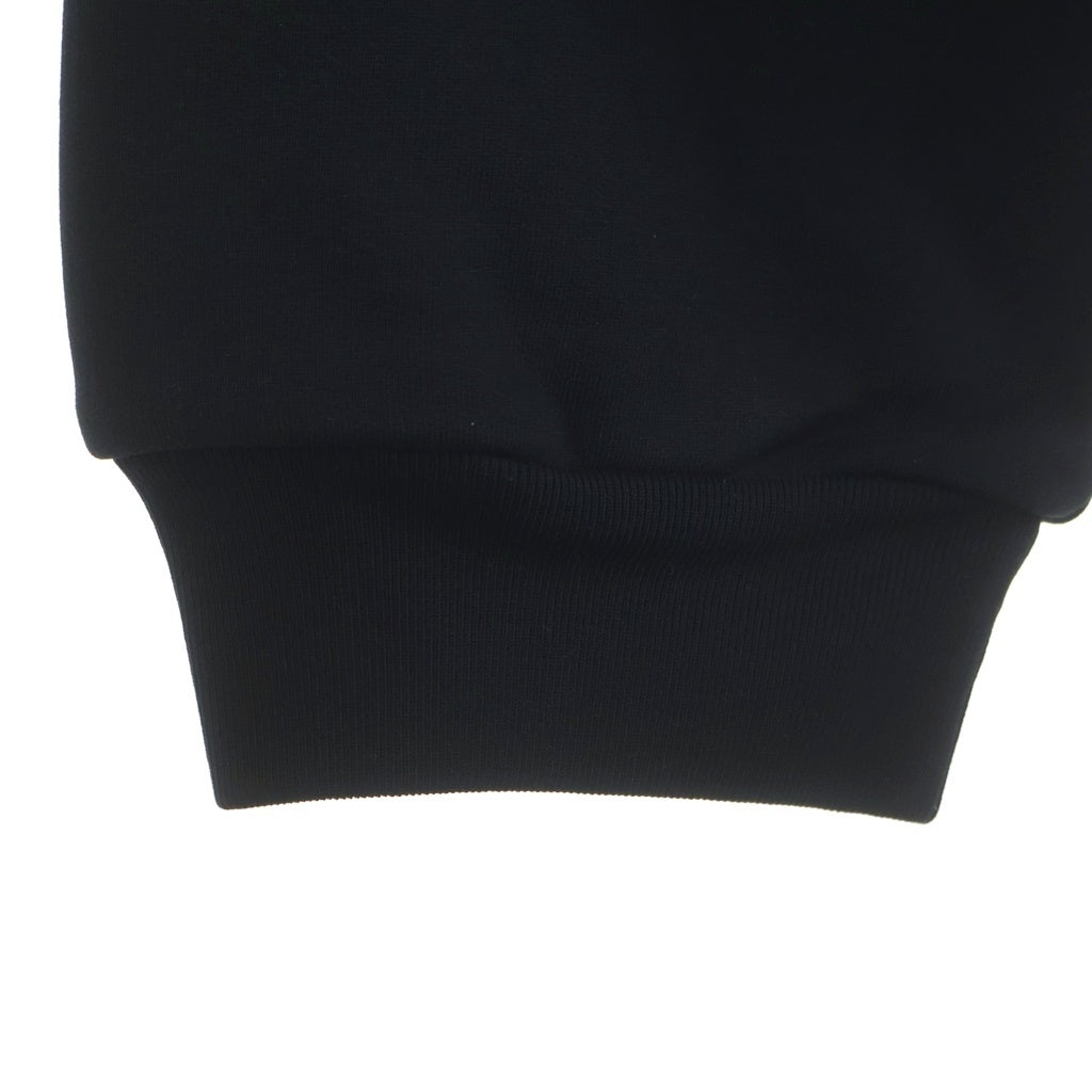 BALENCIAGA バレンシアガ ミディアムフィット スウェットプルオーバーパーカー ブラック 725565 TNVL4 BALENCIAGA(バレンシアガ) ミディアムフィット スウェットプルオーバー