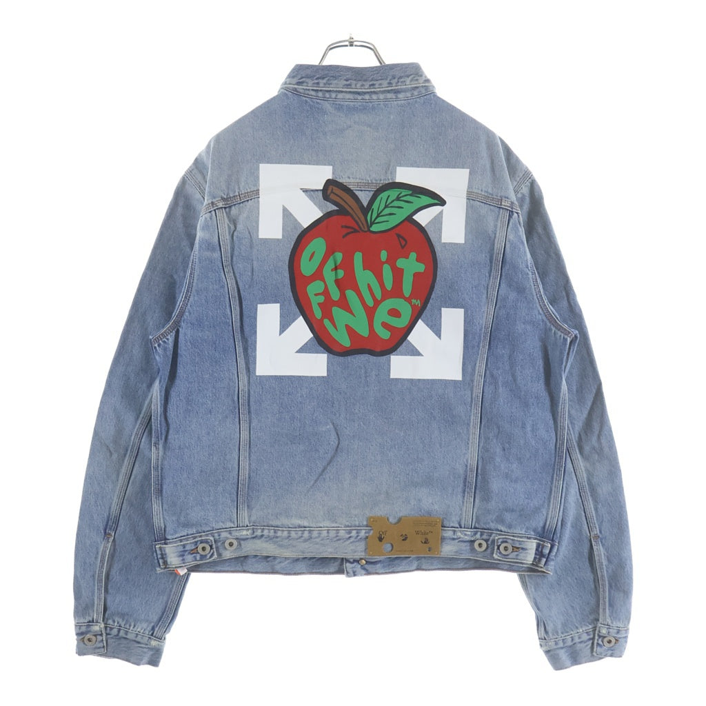 OFF-WHITE(オフホワイト) 21SS Apple Arrow Denim Jacket アップルアロー デニムジャケット インディゴ OMYE054S21DEN002