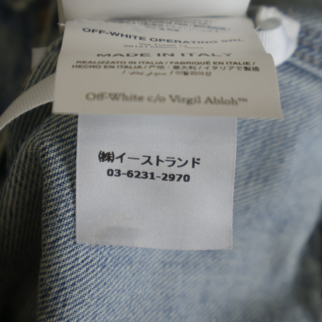 OFF-WHITE(オフホワイト) 21SS Apple Arrow Denim Jacket アップルアロー デニムジャケット インディゴ OMYE054S21DEN002