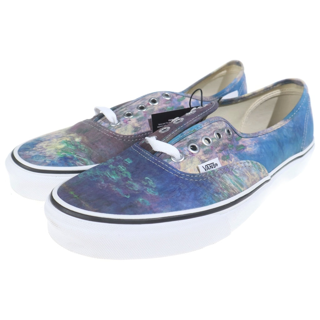 VANS(ヴァンズ) ×MOMA Authentic モマ オーセンティック ローカットスニーカー ブルー US9/27cm VN0A2Z5I18H