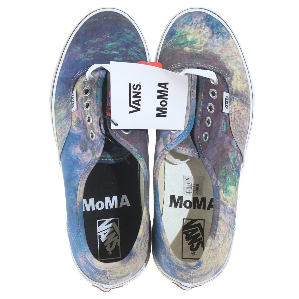 VANS(ヴァンズ) ×MOMA Authentic モマ オーセンティック ローカットスニーカー ブルー US9/27cm VN0A2Z5I18H