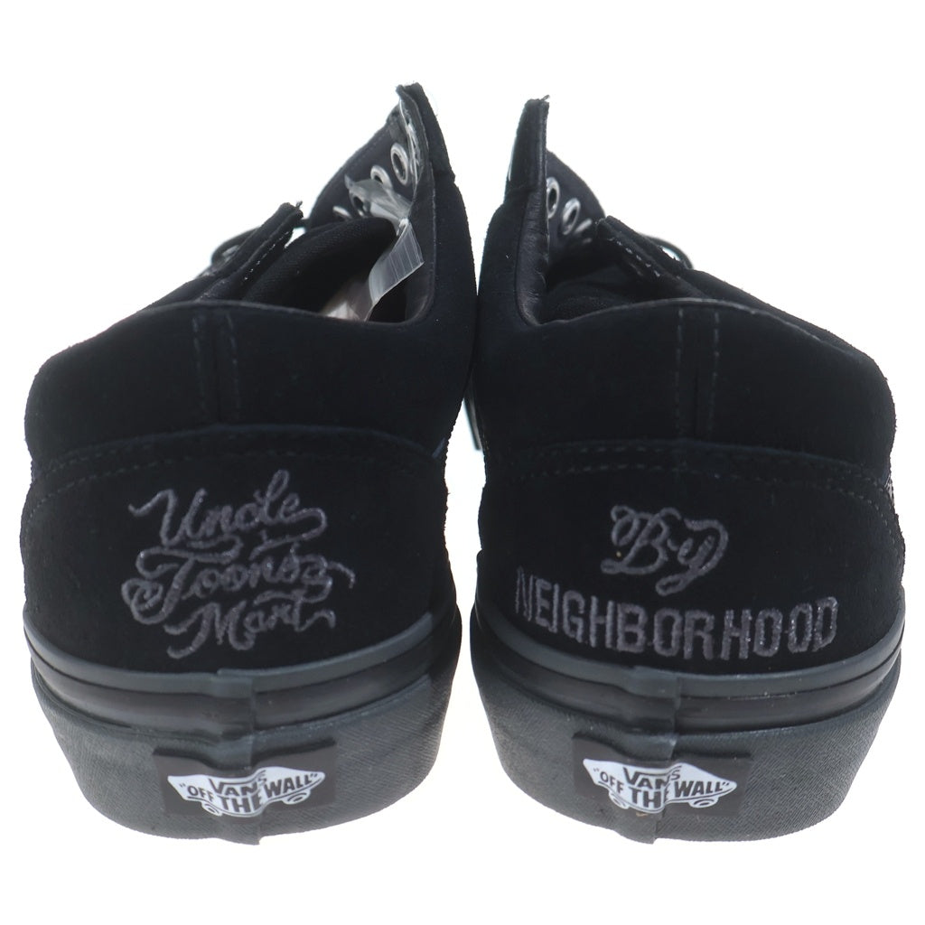 VANS(ヴァンズ) ×NEIGHBORHOOD × Mr.Cartoon OLD SKOOL ネイバーフッド ミスター・カートゥーン オールド スクール ローカットスニーカー ブラック US9/27cm