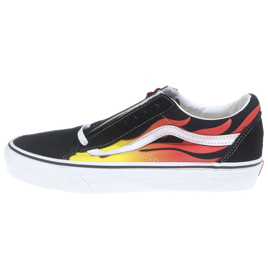 VANS(ヴァンズ) Old Skool Flame オールドスクール ローカットスニーカー フレイム ブラック/レッド US9/27cm VN0A38G1PHN