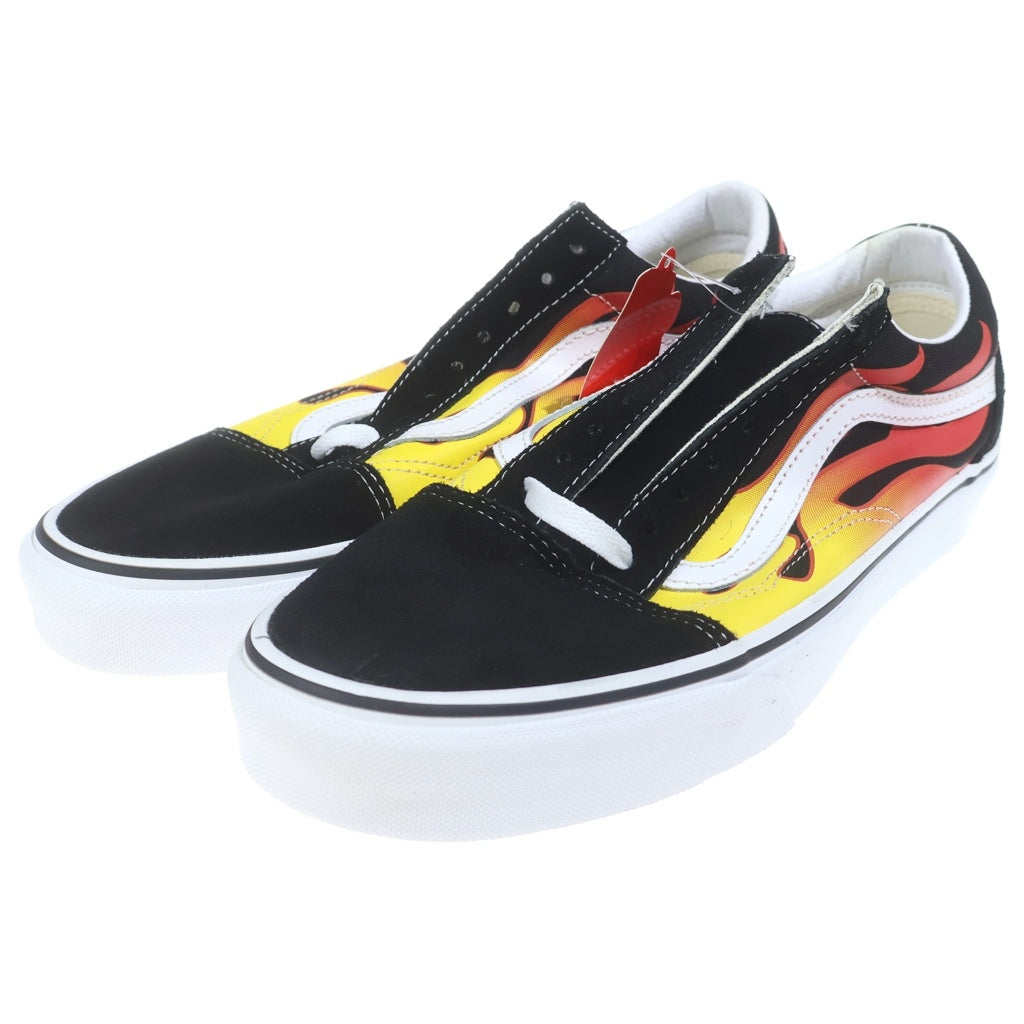 VANS(ヴァンズ) Old Skool Flame オールドスクール ローカットスニーカー フレイム ブラック/レッド US9/27cm VN0A38G1PHN
