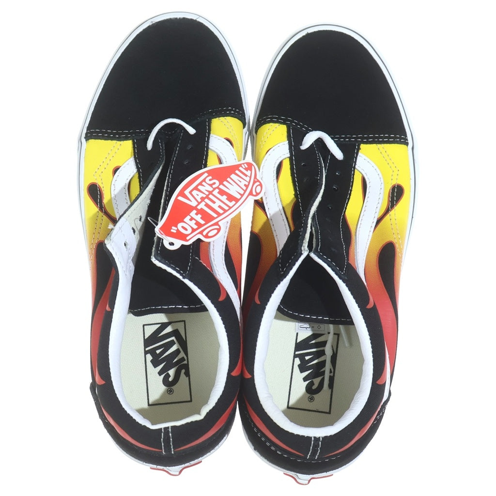 VANS(ヴァンズ) Old Skool Flame オールドスクール ローカットスニーカー フレイム ブラック/レッド US9/27cm VN0A38G1PHN