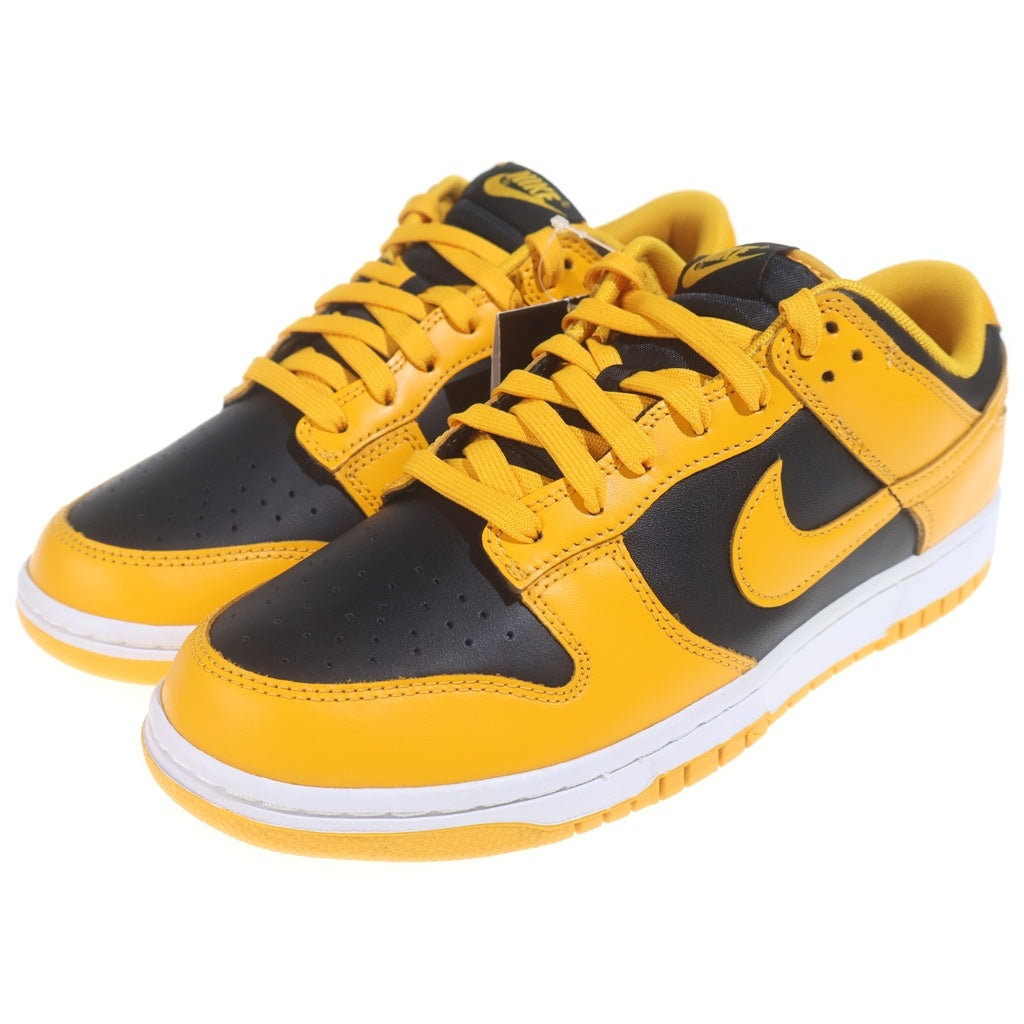 NIKE(ナイキ) DUNK LOW RETRO ダンク ローカットスニーカー ブラック/イエロー US9.5/27.5cm DD1391-004
