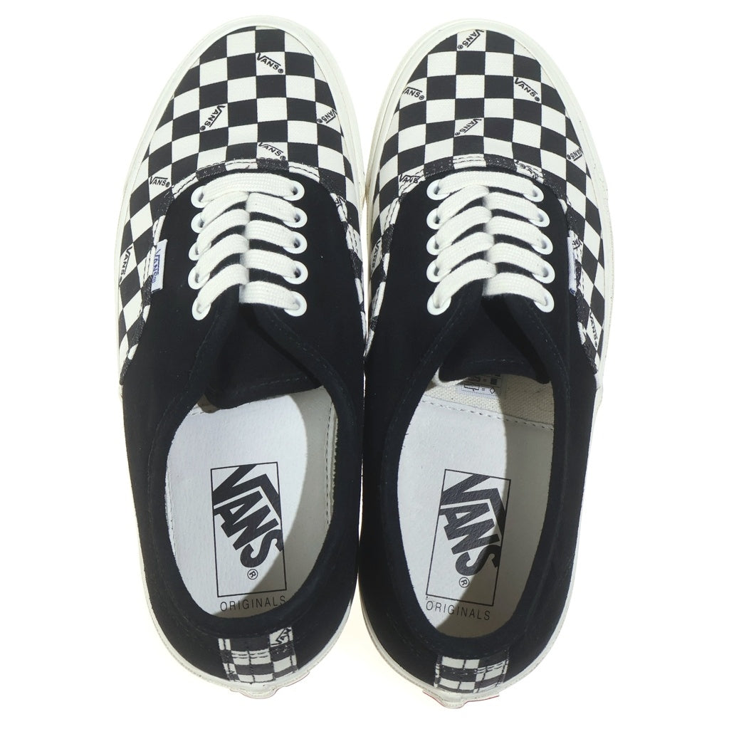 VANS(ヴァンズ) Authentic LX Black Checkerboard Toe VN0A45JJVQA オーセンティック チェッカートゥ ローカットスニーカー ブラック US8.5/26.5cm