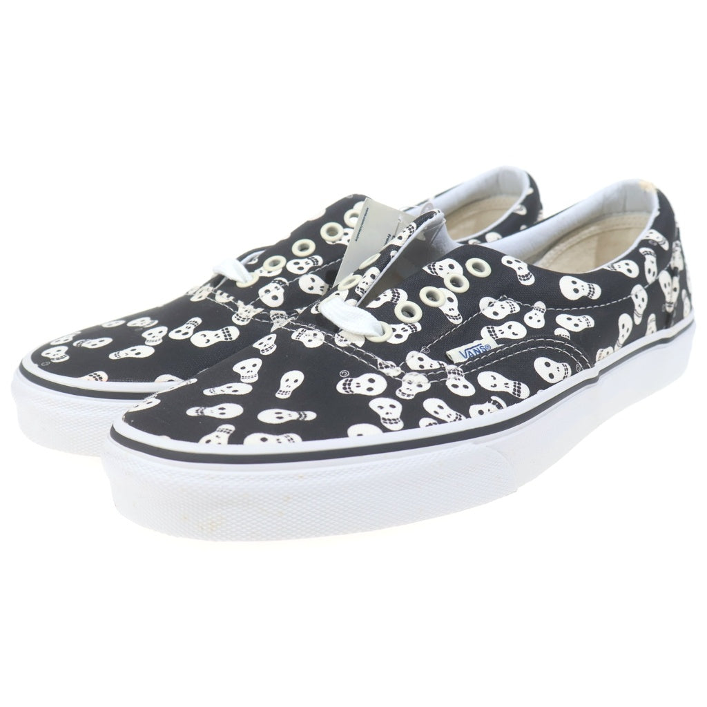 VANS(ヴァンズ) ERA (Van Doren) Repeat Skull VN-0Y6XF15 エラ バンドーレン リスペクトスカル ローカットスニーカー ブラック US9/27cm