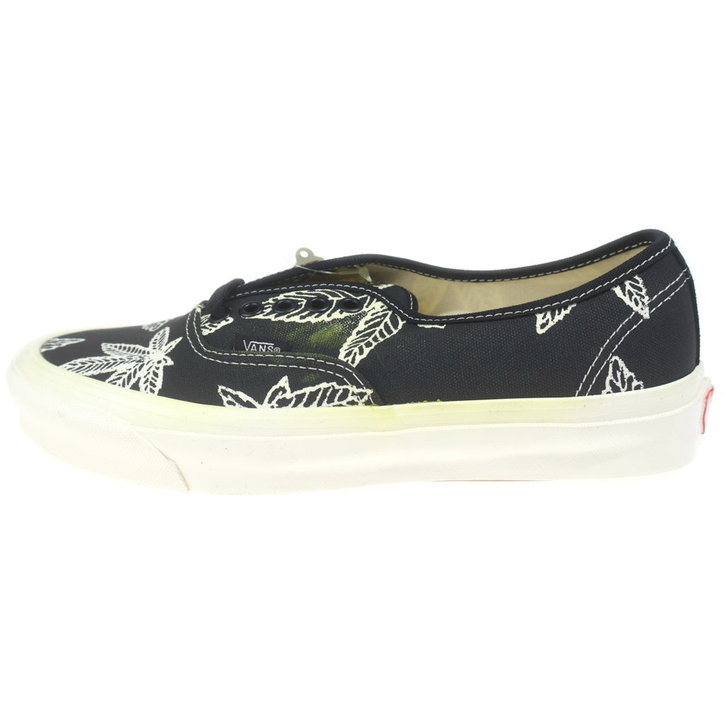 VANS(ヴァンズ) UA OG Authentic LX Sweet Leaf Black UA OG VN0A4BV94JN オーセンティック LX スウィートリーフ ローカットスニーカー ブラック US8.5/26.5cm