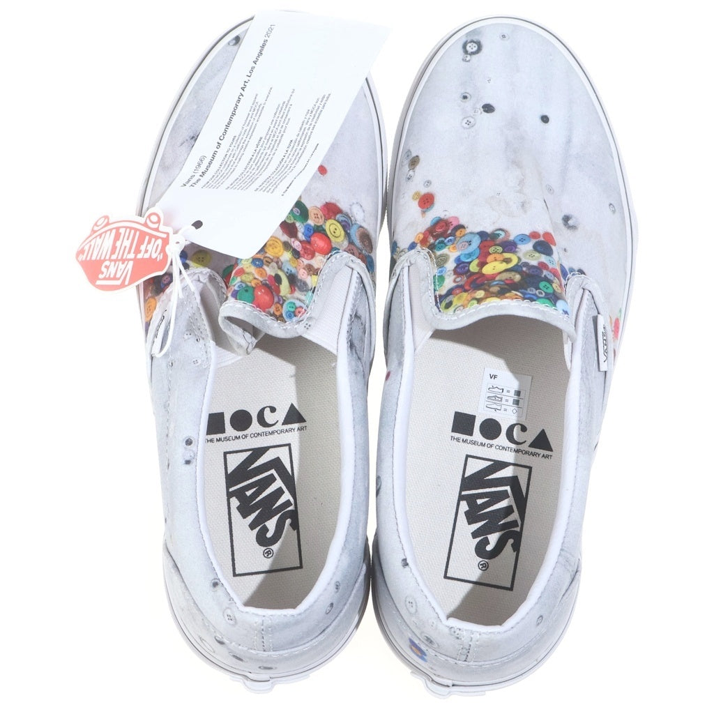 VANS(ヴァンズ) Classic Slip-On VN0A5JMHCQ クラシック スリッポン ローカットスニーカー グレー US8.5/26.5cm