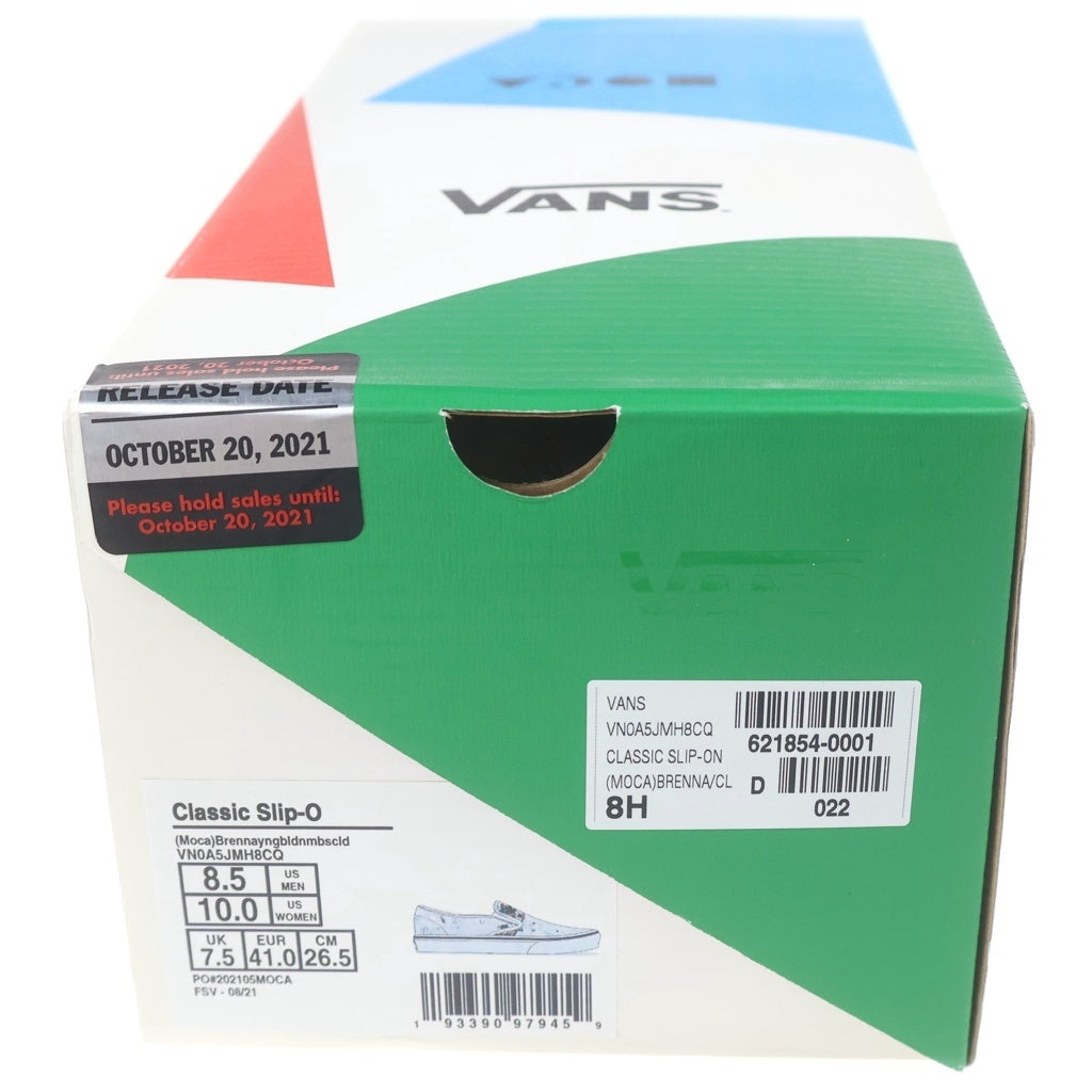 VANS(ヴァンズ) Classic Slip-On VN0A5JMHCQ クラシック スリッポン ローカットスニーカー グレー US8.5/26.5cm