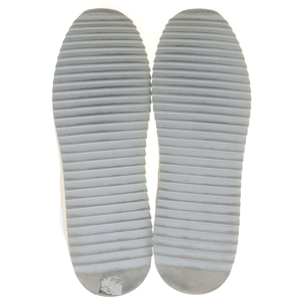 FEAR OF GOD(フィアオブゴッド) BASKETBALL SNEAKER バスケットボールスニーカー ハイカットスニーカー ホワイト/ブラック 42 FG01S18U-19LELE0199