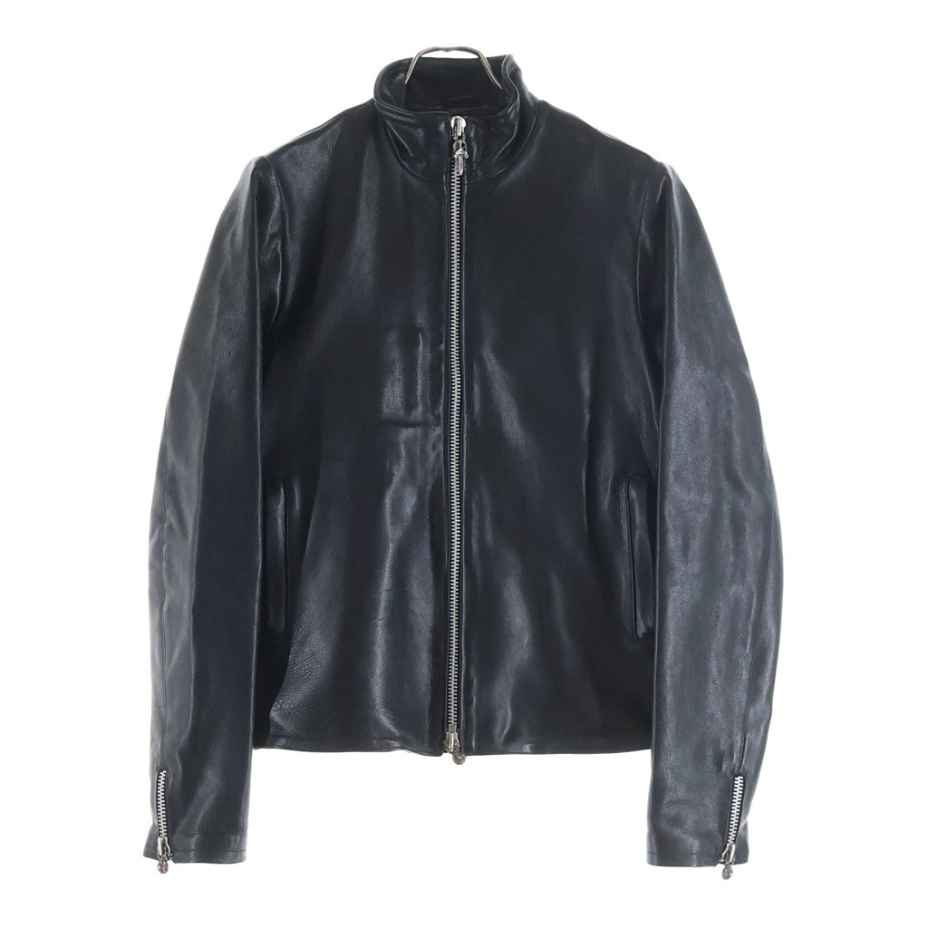 CHROME HEARTS(クロムハーツ) PRFCT LTHR パーフェクトレザー シングルライダースジャケット ブラック