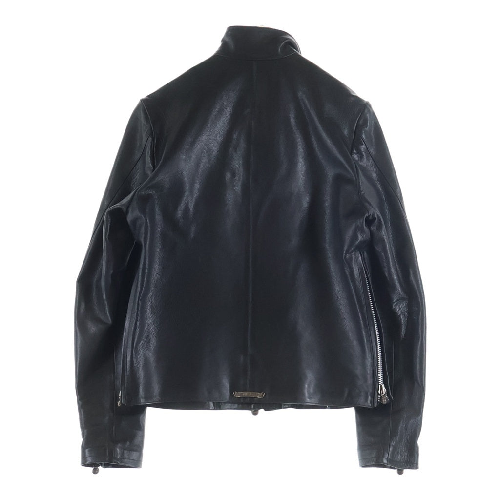CHROME HEARTS(クロムハーツ) PRFCT LTHR パーフェクトレザー シングルライダースジャケット ブラック