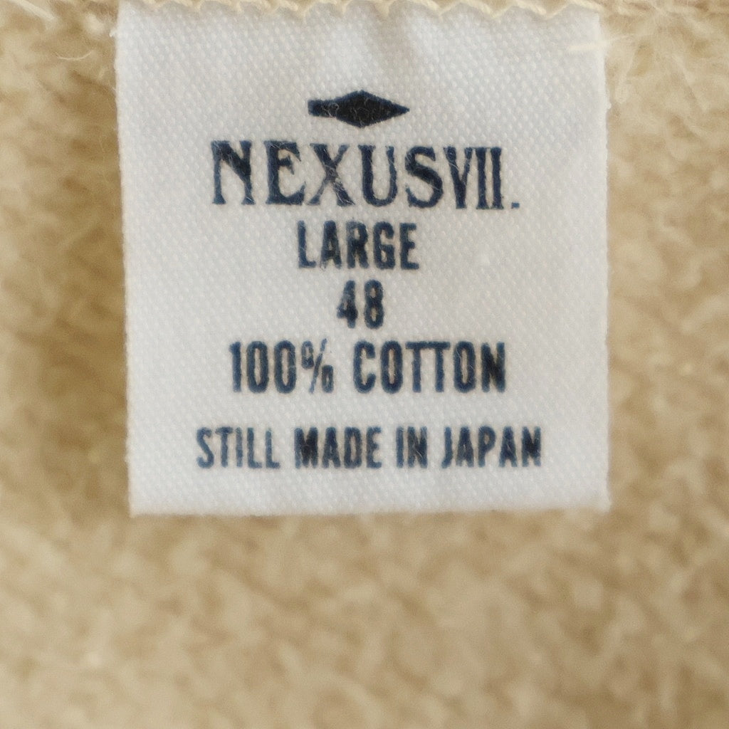 NEXUS7(ネクサスセブン) 25AW ARIES CrewSweat 牡牛座 クルーネック スウェットトレーナー ベージュ R0A-NNK-C0G