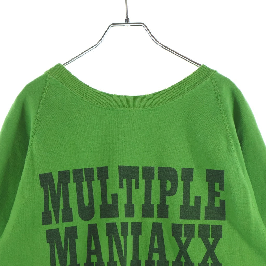 NEXUS7(ネクサスセブン) 25AW LEO CrewSweat 獅子座 クルーネック スウェットトレーナー グリーン R0A-NNK-C0K